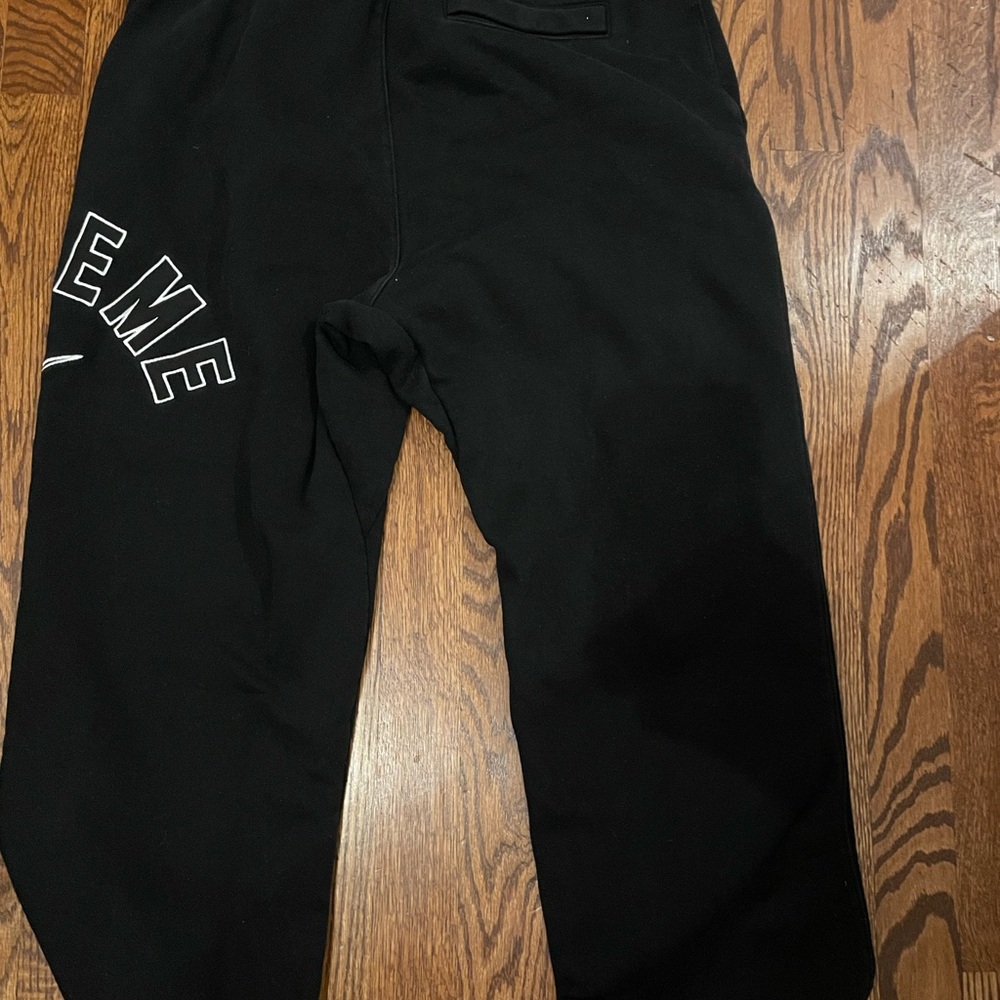 Supreme Nike Joggers with White Logo